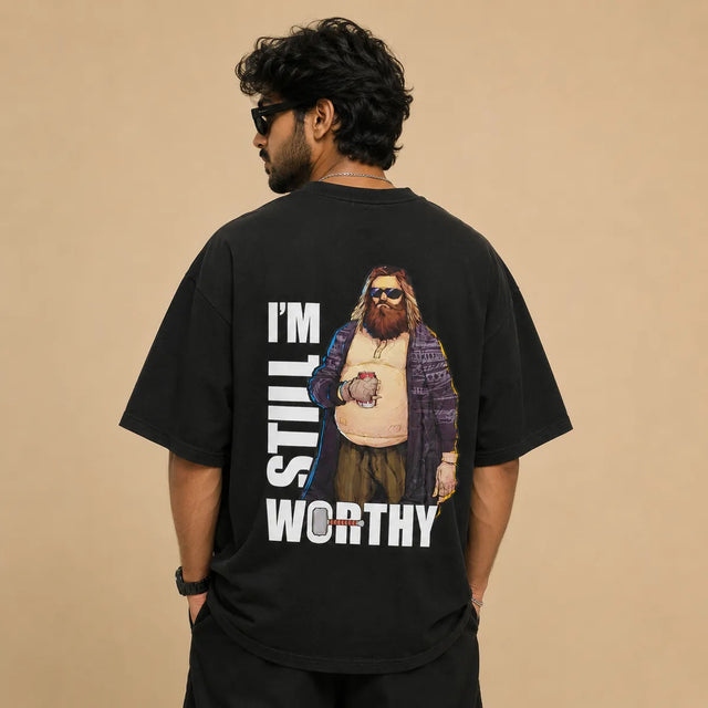 Thor I'M Still Worthy — Black