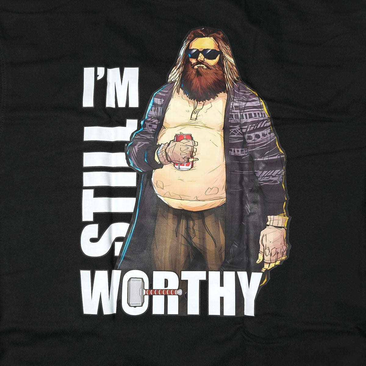 Thor I'M Still Worthy — Black