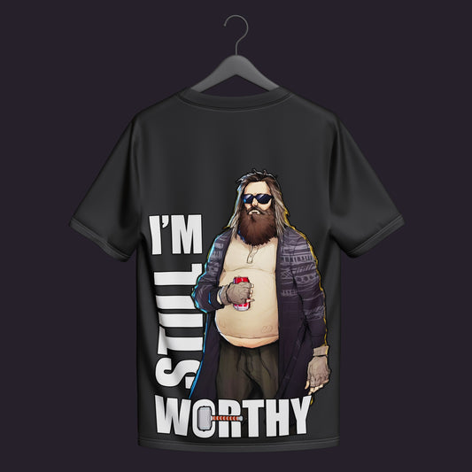 Thor I'm Still Worthy Oversized T-shirt (240 GSM)