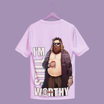 Thor I'm Still Worthy Oversized T-shirt (240 GSM)