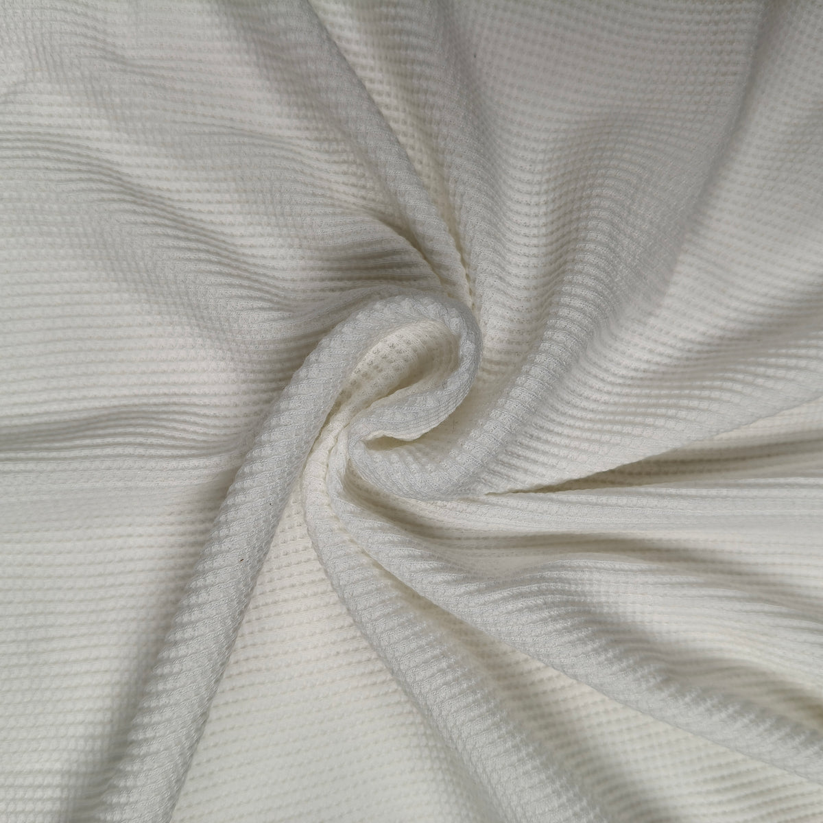 Waffle Tee — White